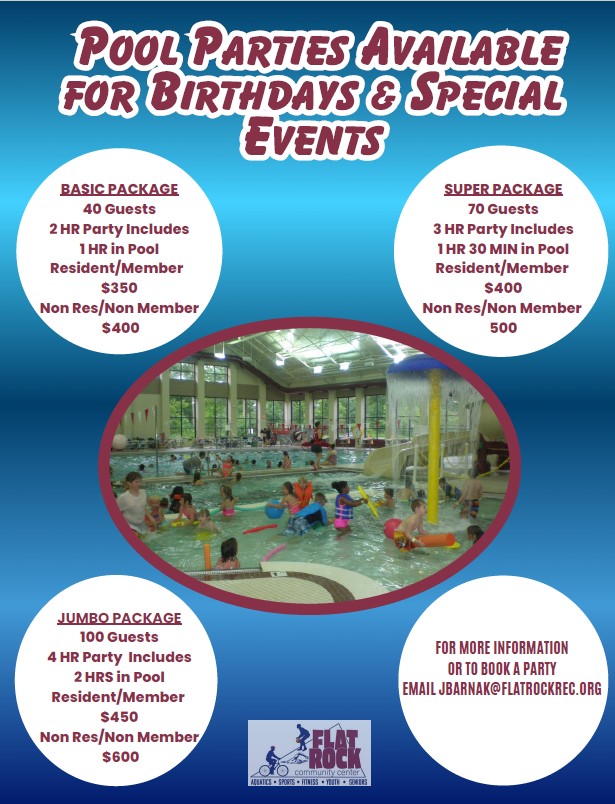New Pool Party Flyer July 2026